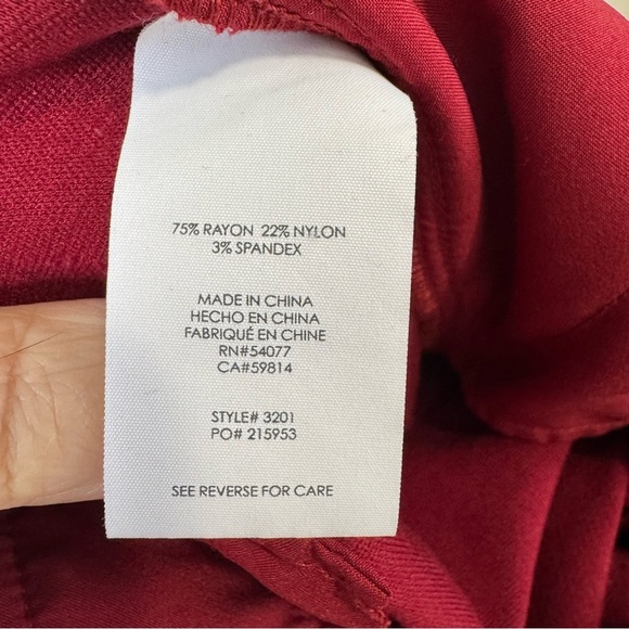 Cabi Red Slim Trousers - Picture 7 of 7